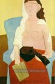 Femme à la mandoline 1909 Cubisme